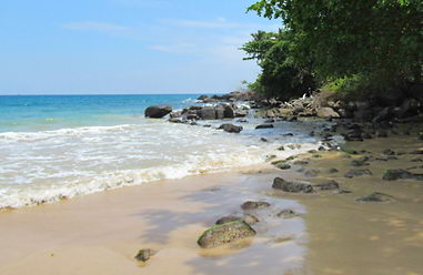 Real estate at beach in in Sri Lanka