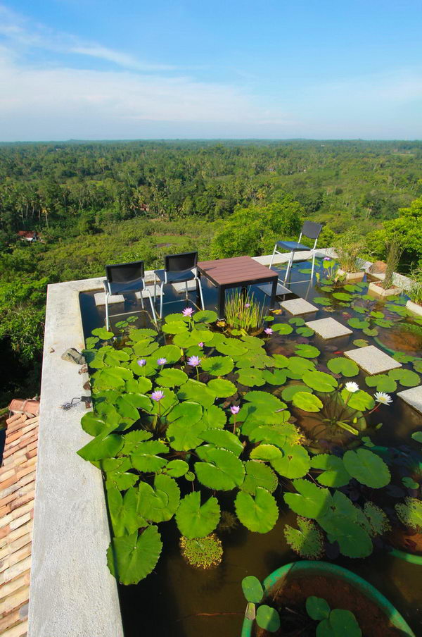 luxury villa sri lanka hilltop sea view